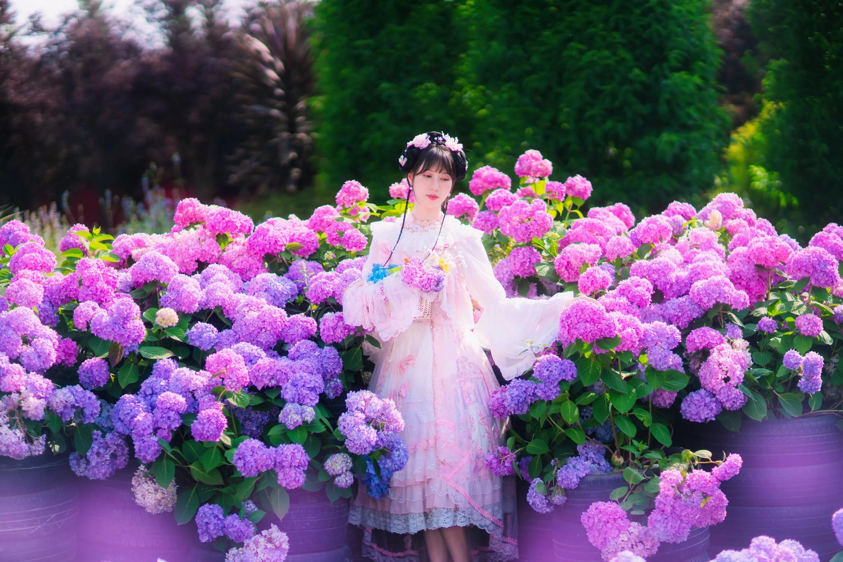 [YITUYU艺图语]2022.07.05 映花面 初茶 [36P]插图1